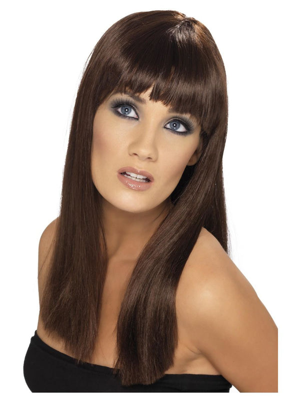 Glamourama Wig, Brown